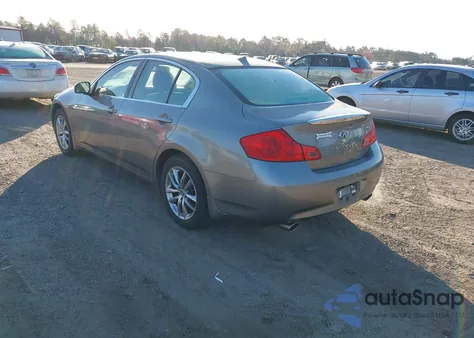 2007 Infiniti G35X из США, поврежденный, VIN JNKBV61FX7M808843